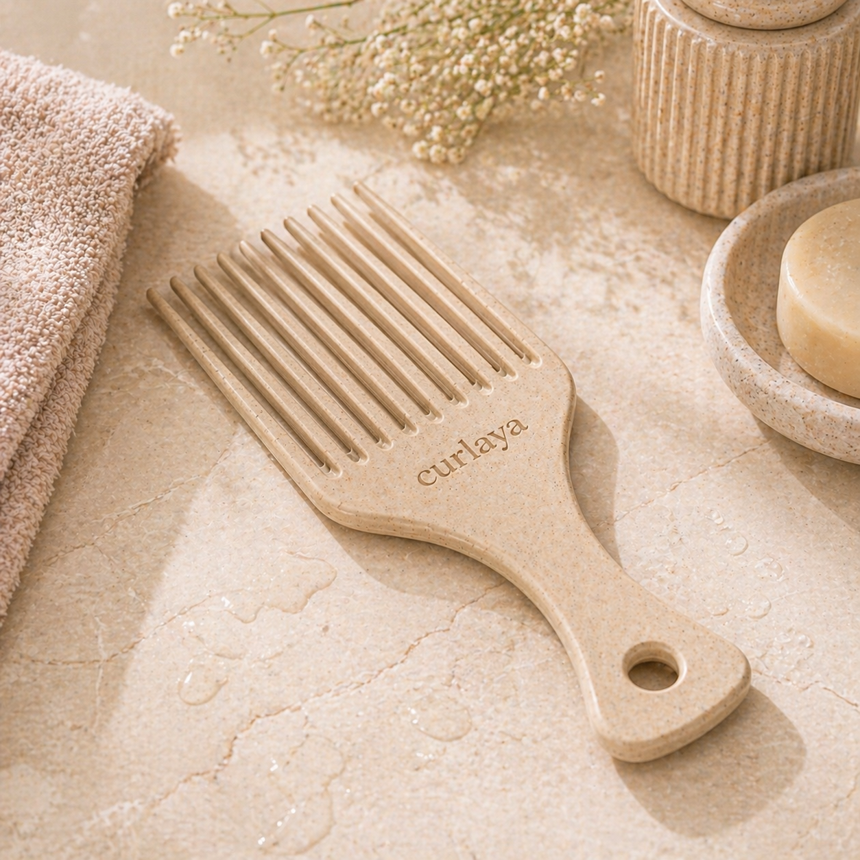 Bamboo brush