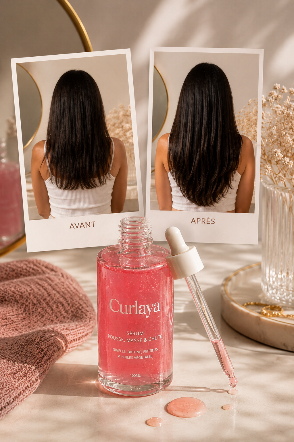 Hair serum - anti-hair loss, extreme growth and density
